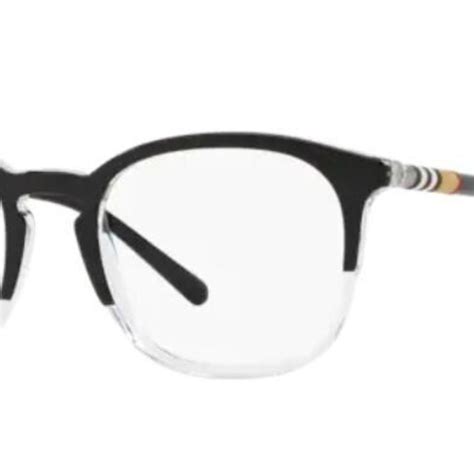 burberry 2272 eyeglasses|Burberry™ BE2272 3029 53 Top Black on Crystal Eyeglasses.